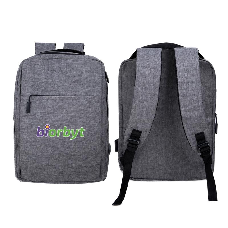 Business Travel Bag with Charging Port Printing Technology