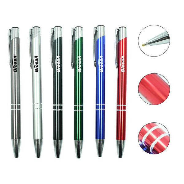 Push Button Aluminium Pen