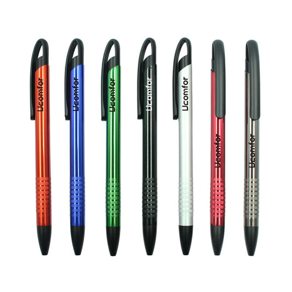 Metal Pen With Black Clip