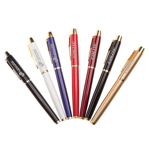 Multi-Colored Metal Signature Ink Pen