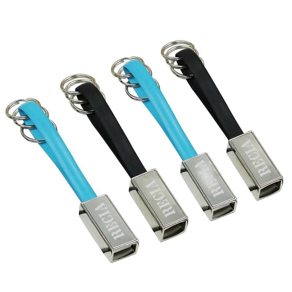 Apple/Android Two-In-One Cable With Key Rings