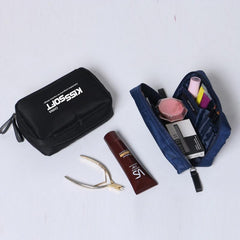 Rectangular Travel Pouch With Internal Compartments
