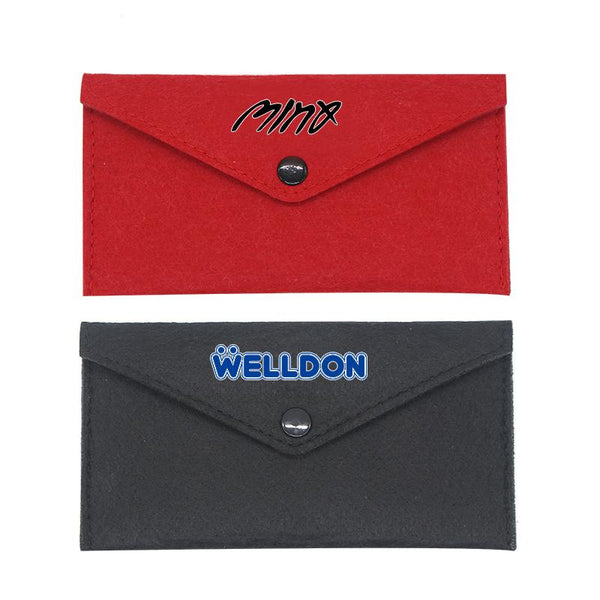 Felt Storage Envelope with Metal Snap