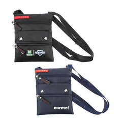 Portable Zippered Sling Bag For Sports