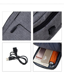 Business Travel Bag with Charging Port
