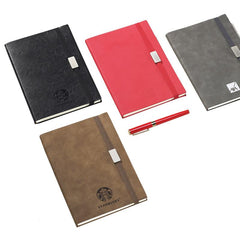 Business Paperback Notebook With Imitation Leather Cover