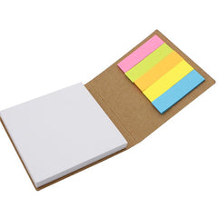 Square Notepad And Sticky Flag Set