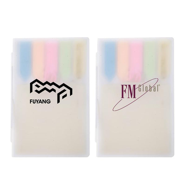 Sticky Notes Set In Snap Closure Box