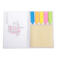 Sticky Notes Set In Snap Closure Box