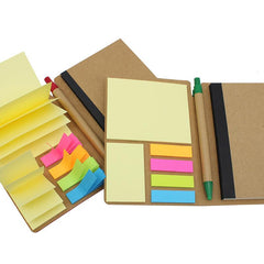 Notebook Set With Pu Leather Cover And Elastic Band Closure