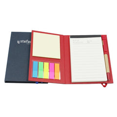 Notebook Set With Elastic Band Closure And Pet Sticky Flag Pads