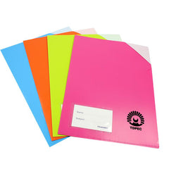 Coloured L-Shaped Document Holder