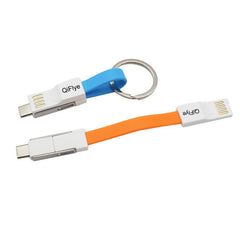 3-in-1 Magnetic Charging Cable Keychain