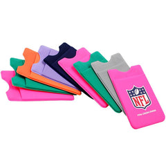 Colourful Card Holder With Sticker For Mobile Phone