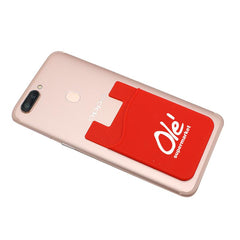 Self-Adhesive Silicon Card Holder