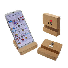 Square Wood Mobile Phone Holders