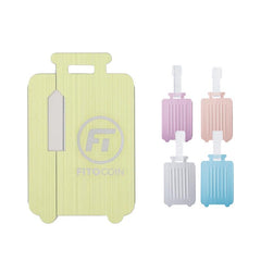 Trolley Suitcase-Shaped Luggage Tag