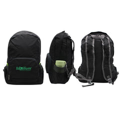 Foldable Outdoor Waterproof Backpack With Diamond Pattern