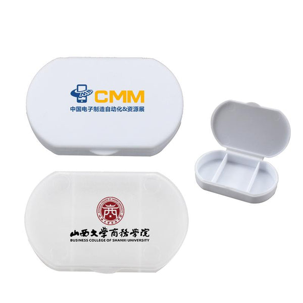 Three-compartment Mini Pill Box