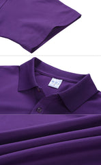 Short-Sleeved Polo Shirt With 2 Buttons