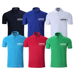 Short-Sleeved Polo Shirt With Ribbed Band On Sleeve