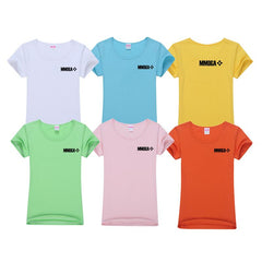 Short-Sleeved Round Neck T-Shirt For Women