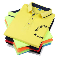 Short-Sleeved Polo Shirt With Coloured Inner Collar, Inner Placket, Collar And Sleeve Edge