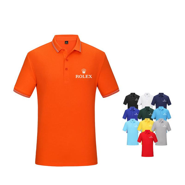 Colour Blocking Polo Shirt