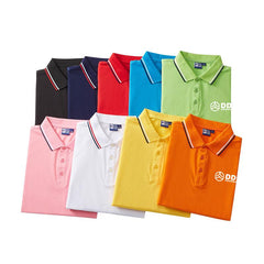 Childrens Polo Shirt With Stripe Accent