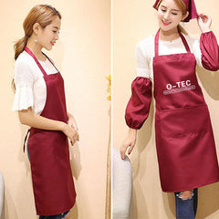 Neckband Apron With Front Pocket