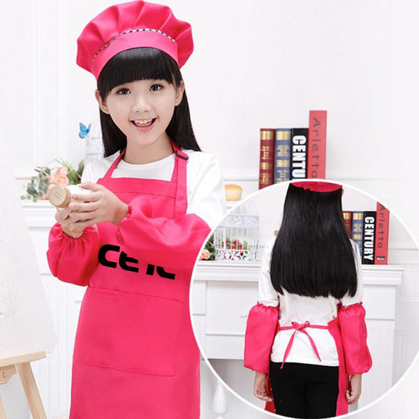 Children's Adjustable Apron Set