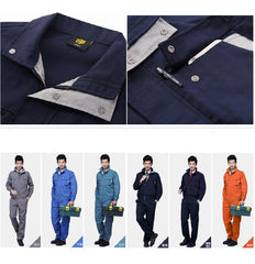 Long-Sleeved 2-Piece Coveralls