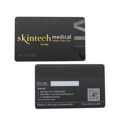 Frosted Black Membership Card