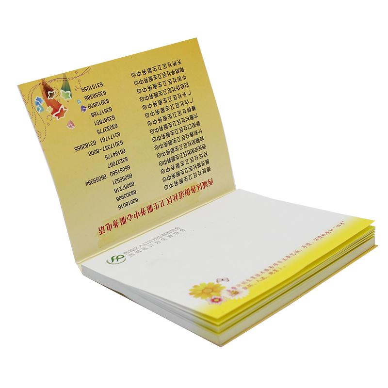 Rectangular Sticky Notepad With Colourful Cover – Colornet Printing ...