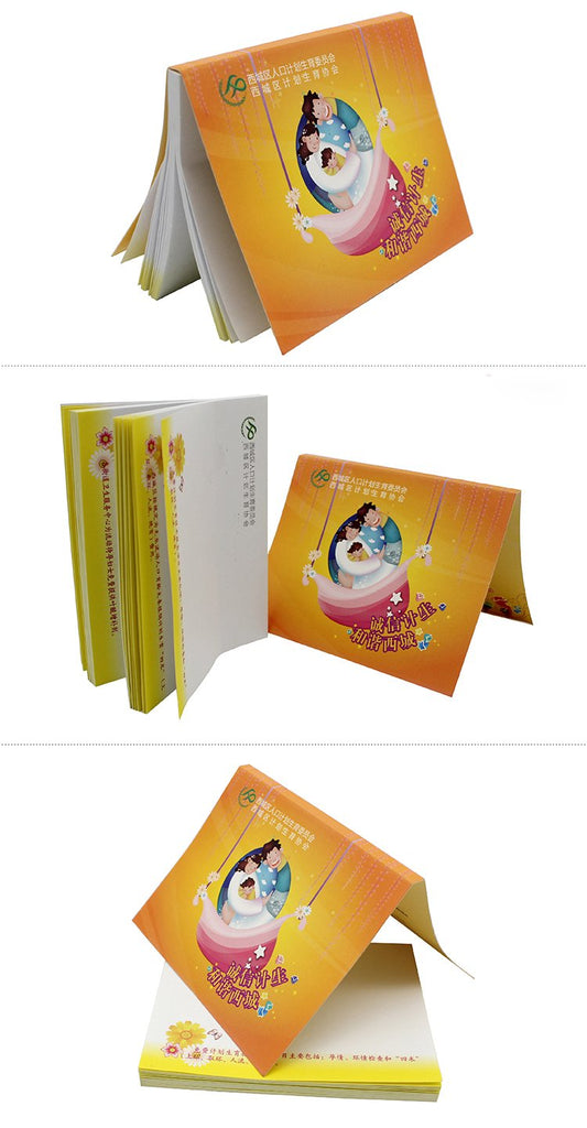 Rectangular Sticky Notepad With Colourful Cover – Colornet Printing ...
