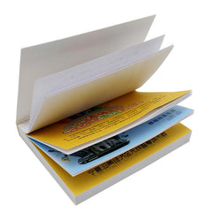 Rectangular Sticky Notepad Booklet
