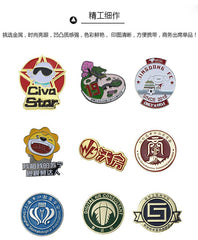 Fully Customized Paint Badges
