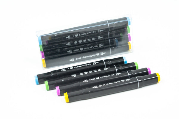 Set of 4 Markers with 